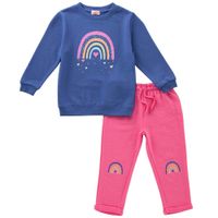 Conjuntos Polera Manga Larga + Pantalón 4 Bebé Niña BABY EUREKA