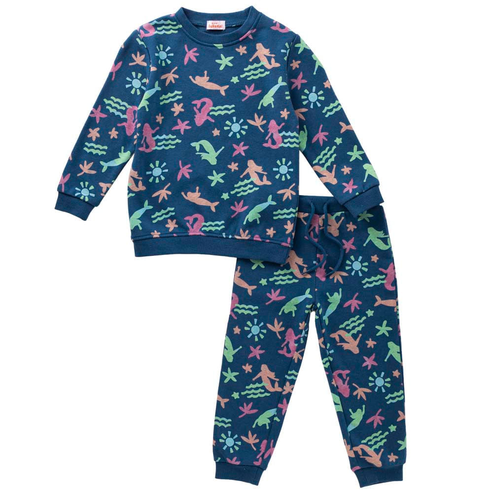 Conjuntos Polera Manga Larga + Pantalón 3 Bebé Niña BABY EUREKA