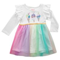 Vestidos Tutú Helado Manga Larga Bebé Niña BABY EUREKA