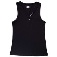 Polos Bvd/Manga Cero rib botones Mujer SINGULAR