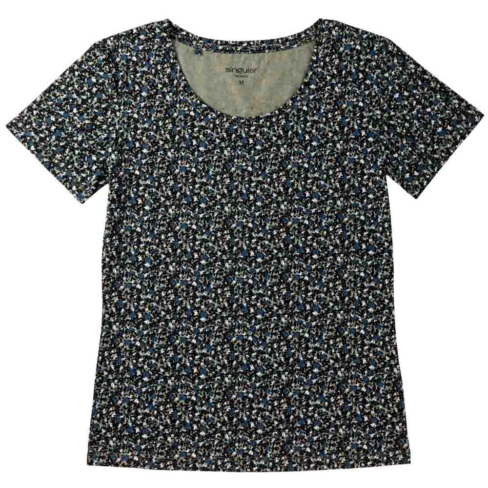 Polos Manga Corta Sra Full Print Mujer SINGULAR