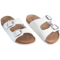 Sandalias con plataforma croco SINGULAR Mujer