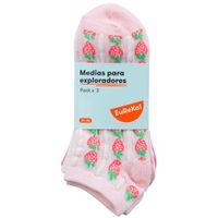 Medias Pack x 3 Niña EUREKA