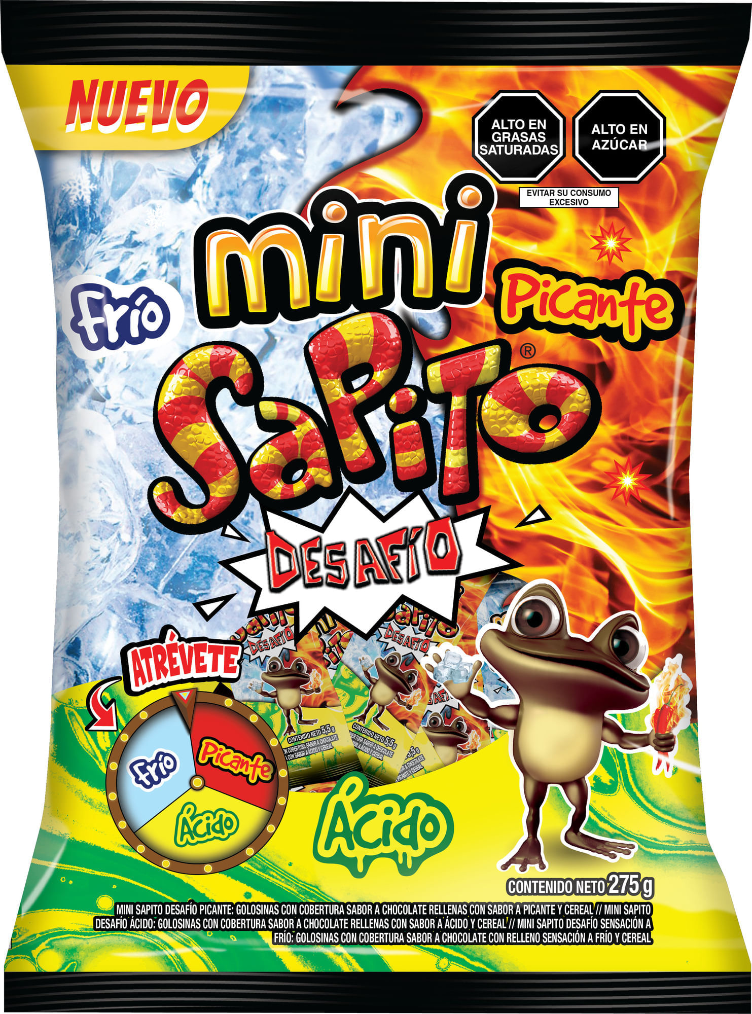 Mini SAPITO Desafio Bolsa 275g