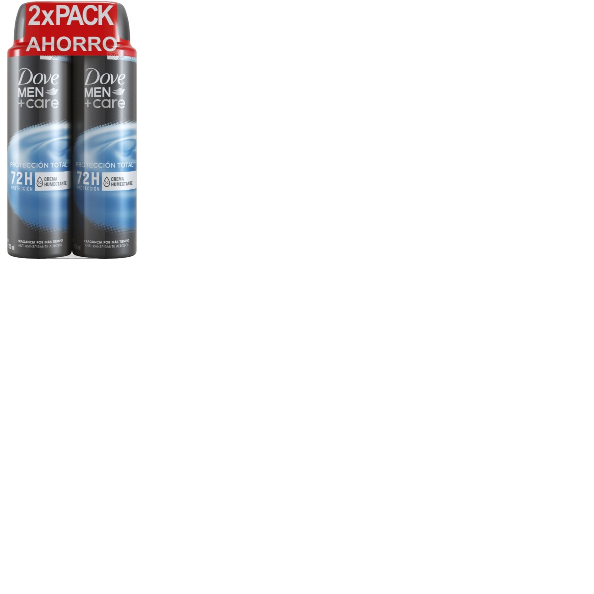 Desodorante para Hombre DOVE Men Protección Total Frasco 150ml Paquete 2un