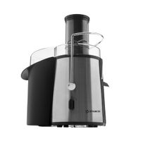 Extractor de Jugos 700W Imaco JE26FC con Amplia Boquilla y Cuerpo de Acero Inoxidable (MUNDO ELECTRO