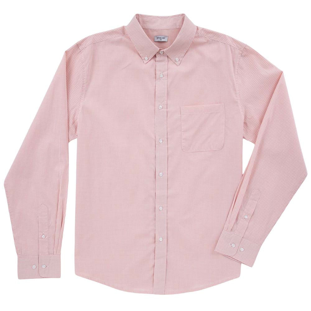 Camisa Manga Larga Casual work Hombre SINGULAR