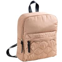 Mochila nylon beige SINGULAR