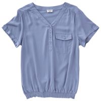 Blusas Manga Corta manga corta bols Mujer SINGULAR