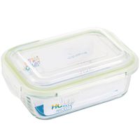 Set de Tápers VIVA HOME Vidrio Rectangular