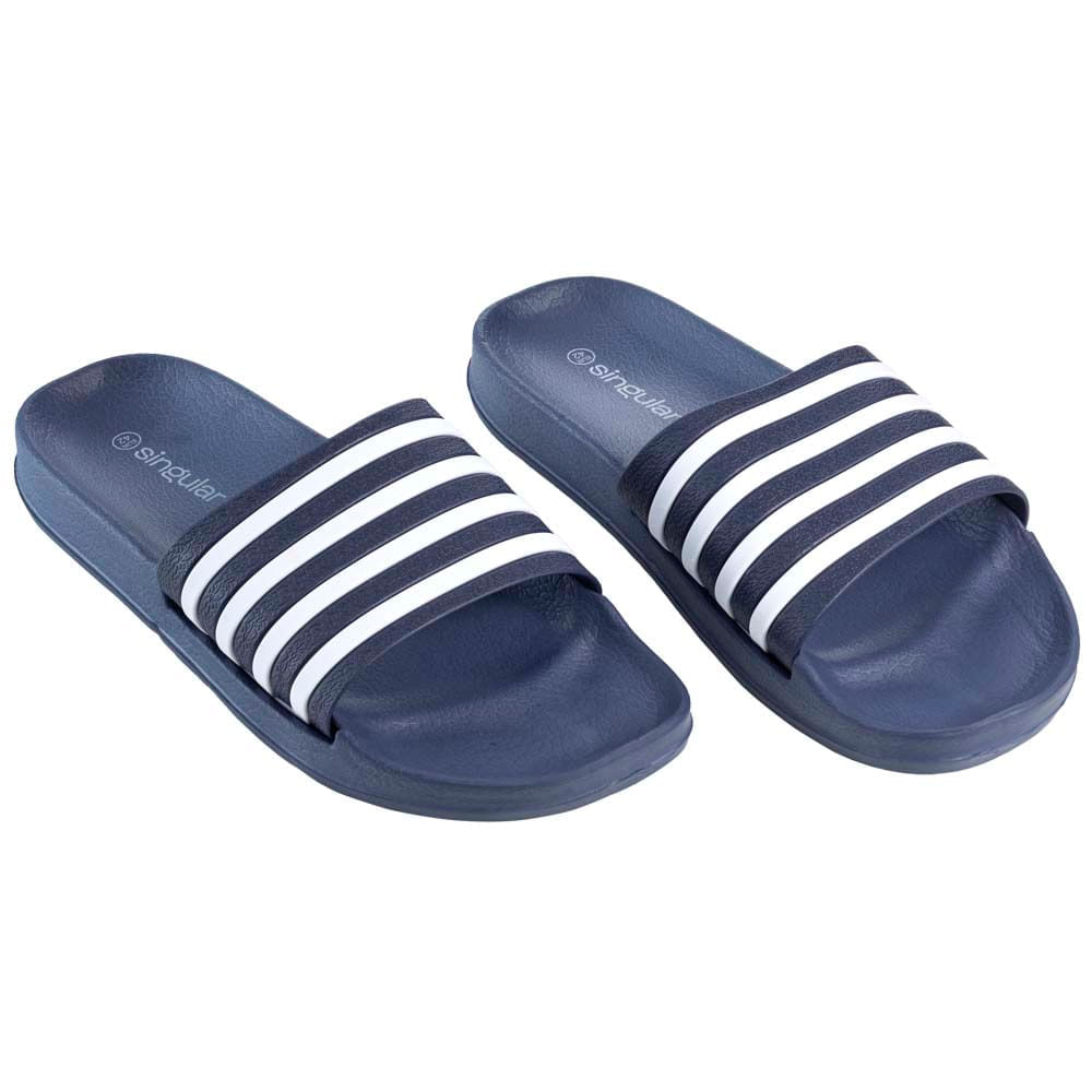 Holes slide rayas SINGULAR Hombre