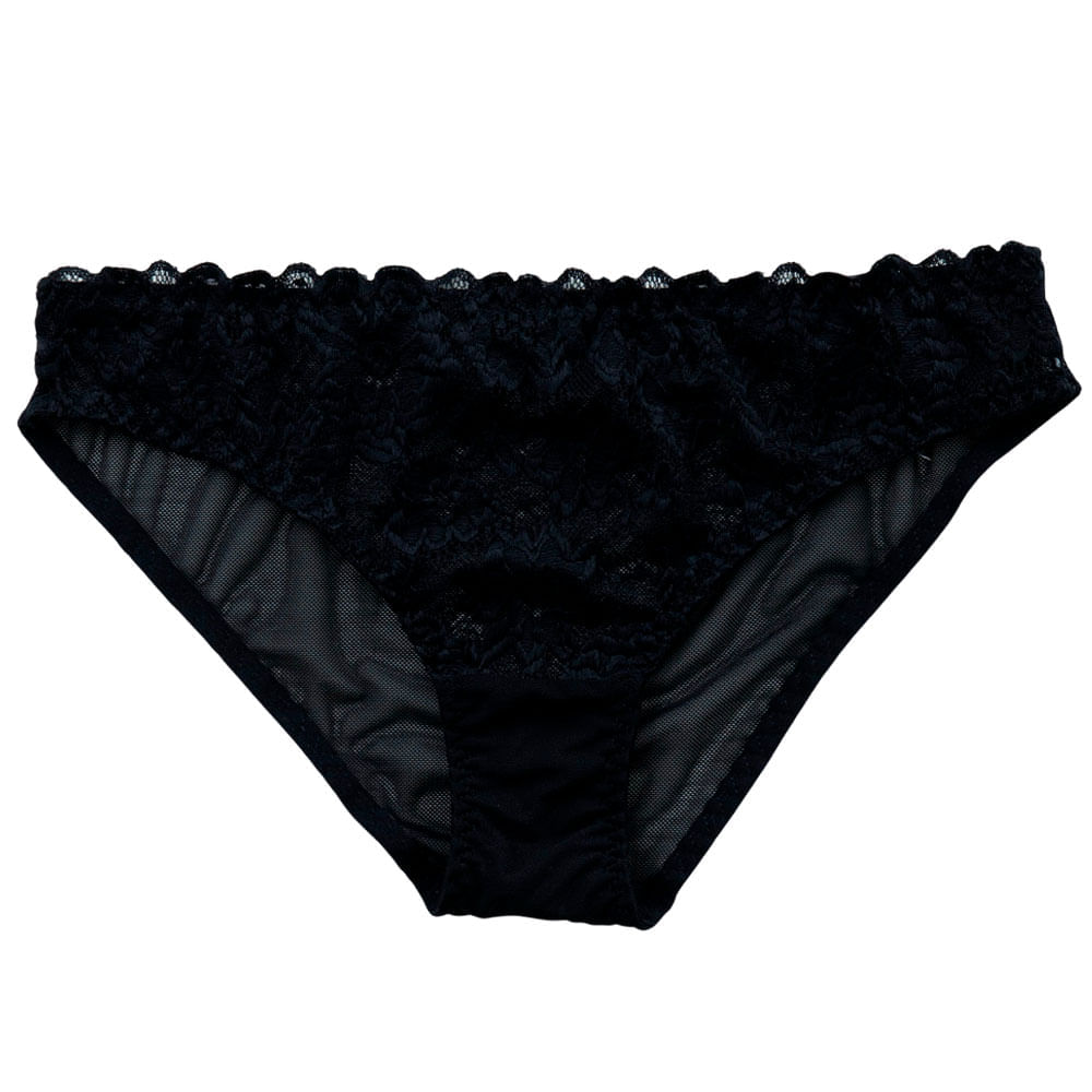 Trusa bikini black lace Mujer SINGULAR