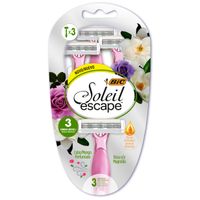 Máquina de Afeitar Deschable BIC Soleil Escape Paquete 3un