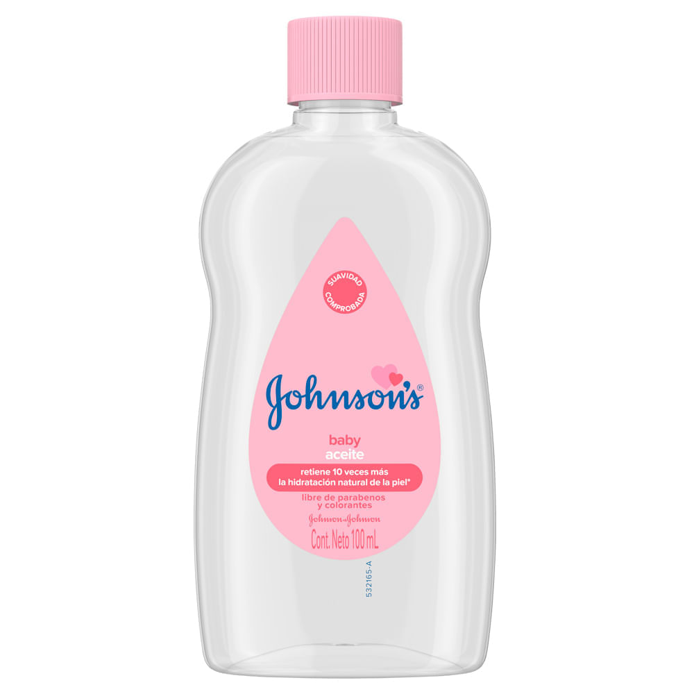 Aceite para Bebé JOHNSONS BABY Original Frasco 100ml