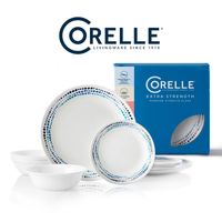 CORELLE SET 12 PZAS OCEAN BLUES