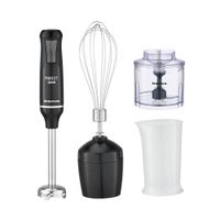 Batidora de Inmersion Taurus Robot 500 Plus Inox II Negro (MUNDO ELECTRONICO)