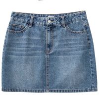 Faldas Jeans Denim clas Mujer SINGULAR