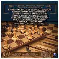 Pack x3 Damas - Ajedrez - Backgamonn SUCKOT