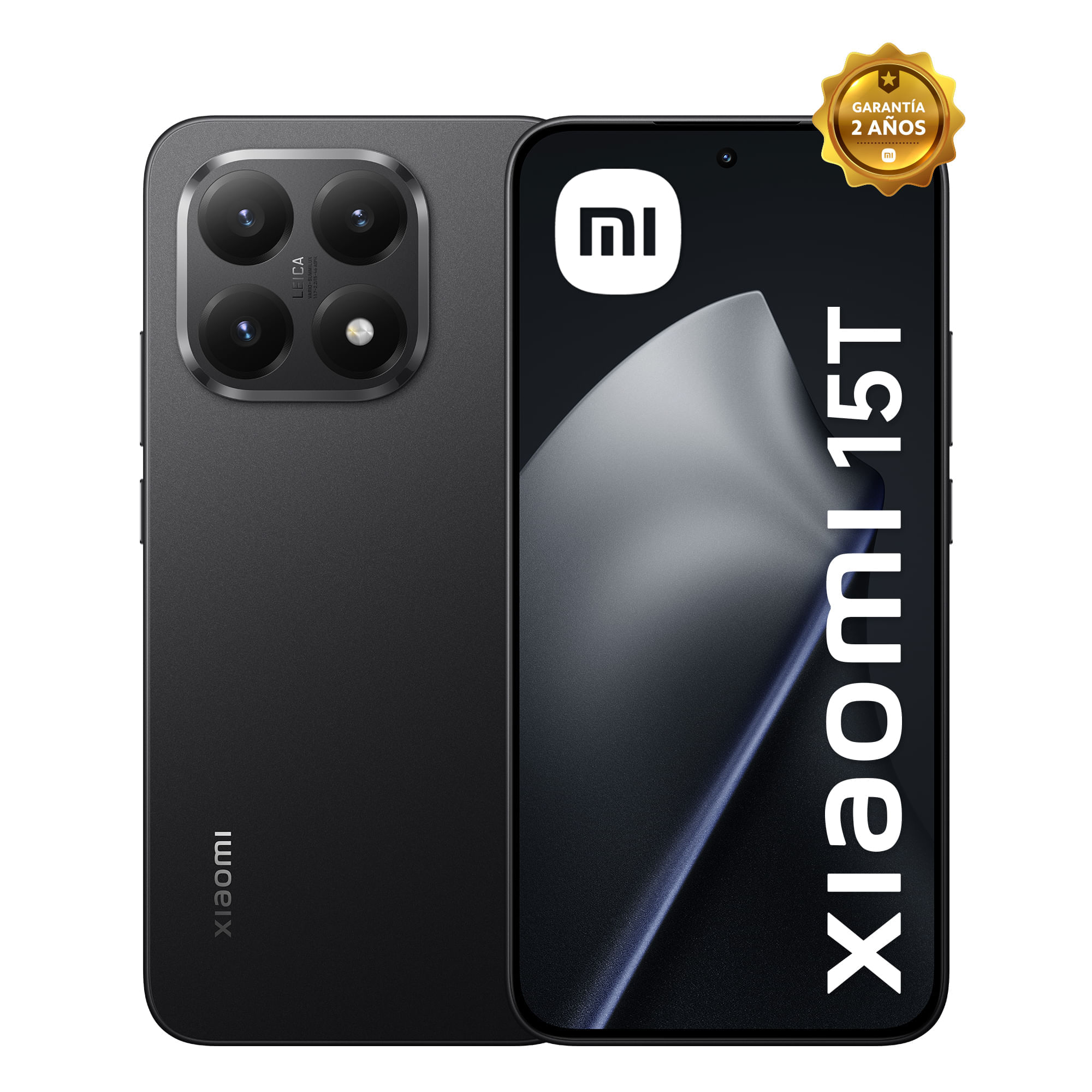 Smartphone XIAOMI 15T 6.8"" 12GB 512GB Leica 50MP + 50MP + 12MP Negro