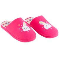 Pantuflas diseño arcoiris SINGULAR Mujer