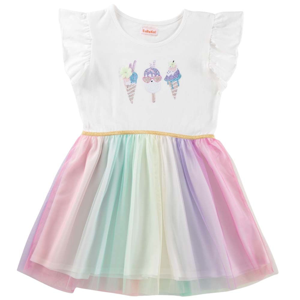 Vestidos tutu ice Niña EUREKA