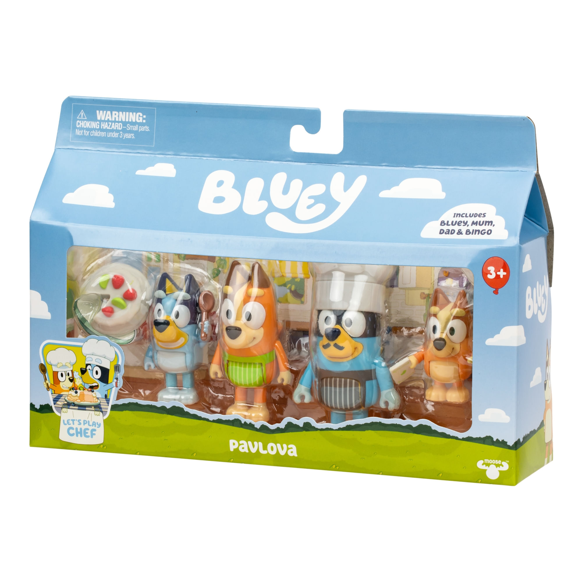Pack x4 figuras BLUEY 18915