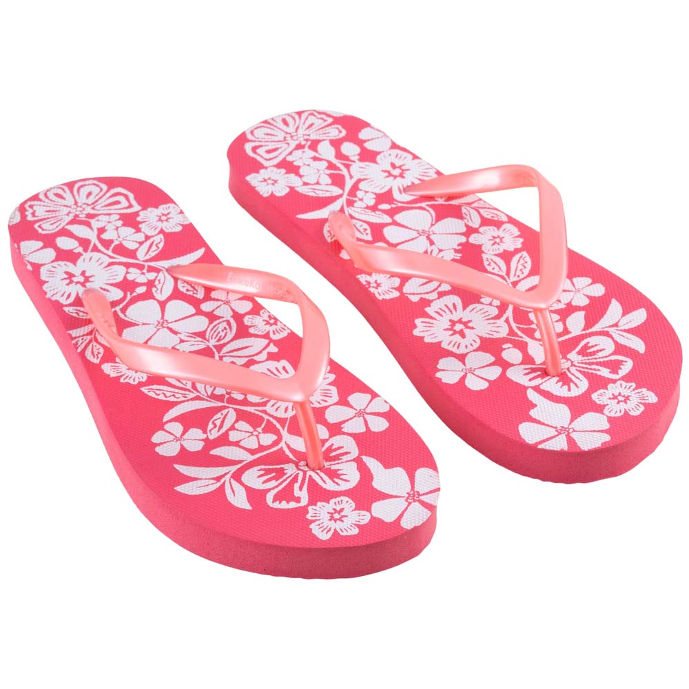 Slaps Estampadas hibiscus EUREKA Teen Niña