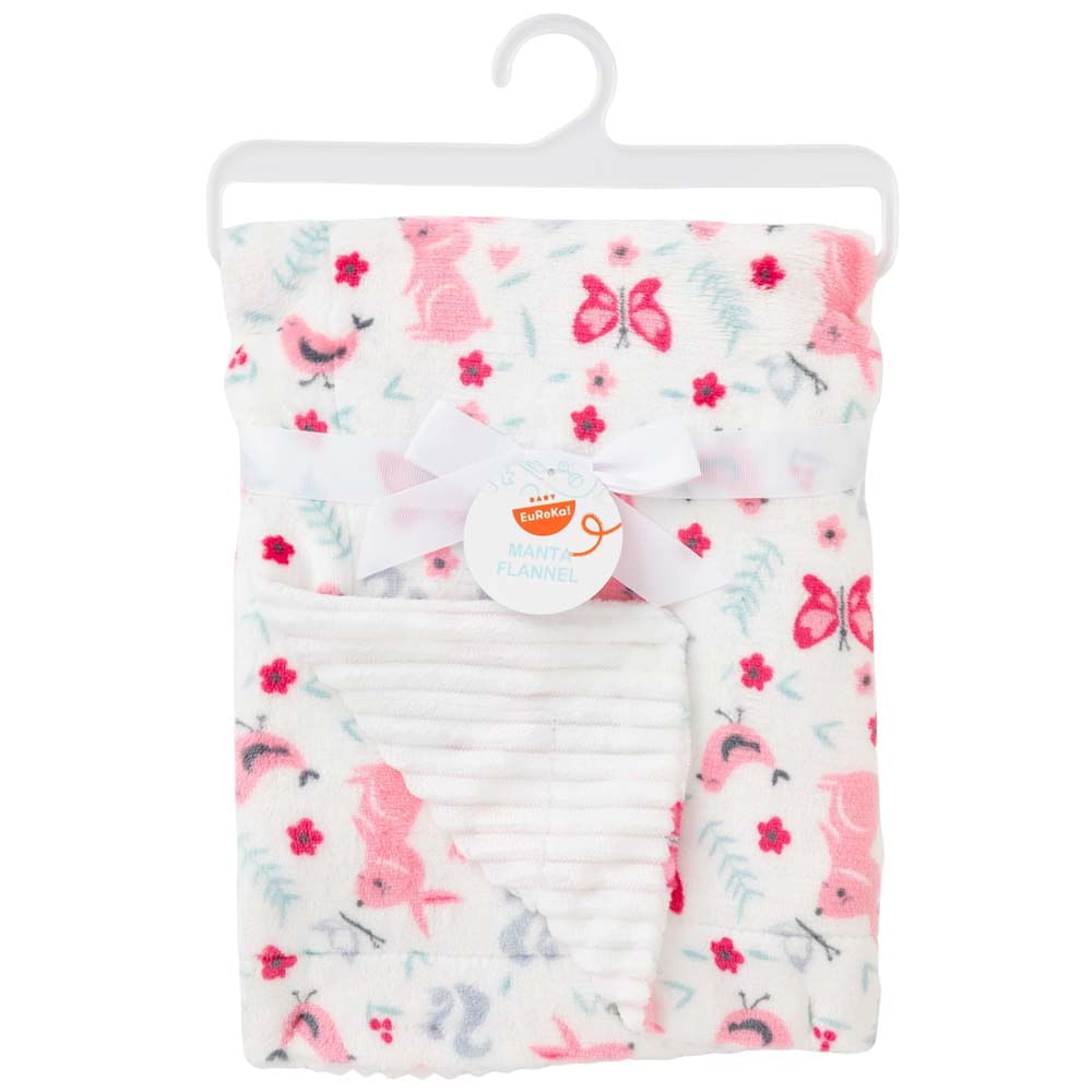 Cuna manta franela BABY EUREKA