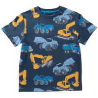 Polos Manga Corta mini print Niño EUREKA