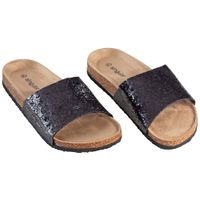 Sandalias con plataforma strap glitter SINGULAR Mujer