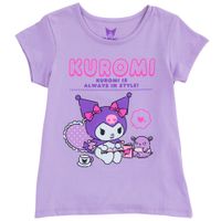 Polo manga corta Kuromi Lila (Talla Aleatoria)