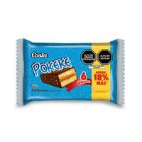 Bizcocho COSTA Pokeke Paquete 6un