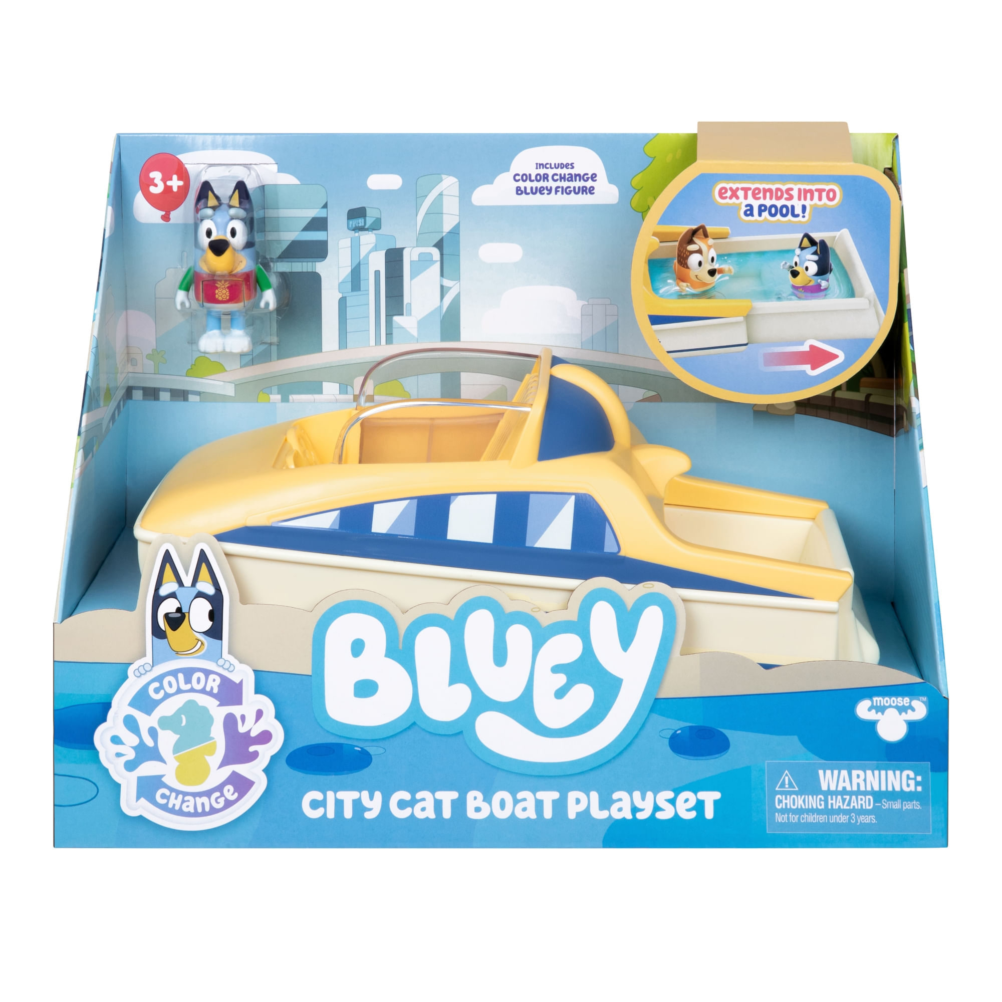 Set de yate con figura BLUEY 18998