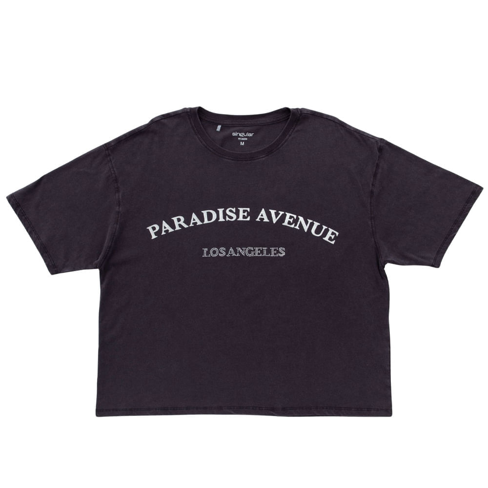 Polos Manga Corta Phrase Foil Mujer SINGULAR
