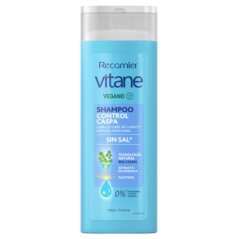 Shampoo VITANE Control Caspa Frasco 400ml