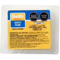 Queso Edam en Laminas BELL'S FRESCOS Paquete 180g