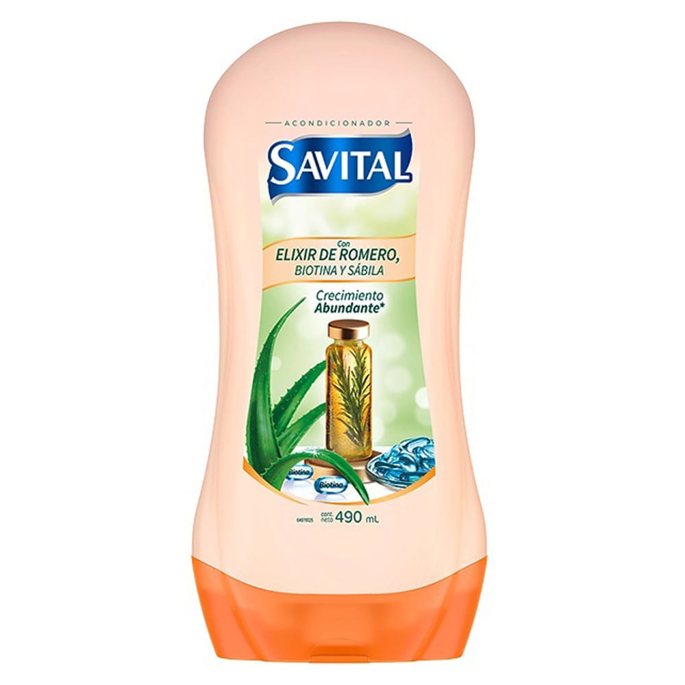Acondicionador SAVITAL Elixir Frasco 490ml