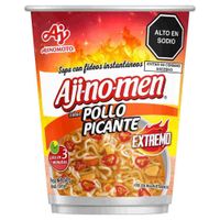 Sopa Instantánea de Pollo Picante AJINOMEN Vaso 50g