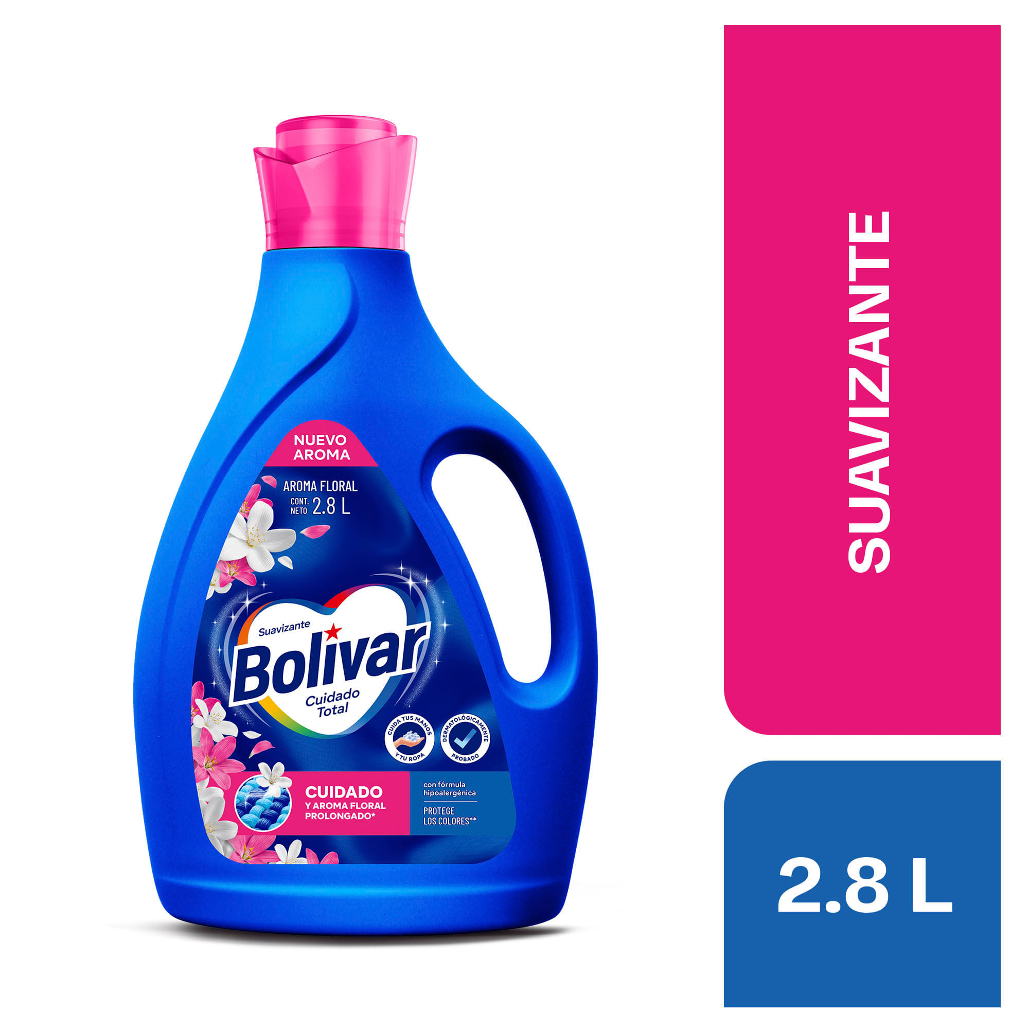 Suavizante de Ropa BOLÍVAR Floral Botella 2.8L