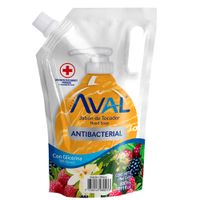 Jabón Líquido Antibacterial AVAL Pasión Cítrica Aval Doypack 800ml