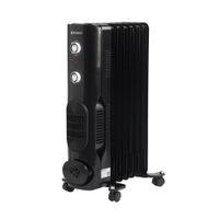 Termoradiador Imaco OFR7NK de 7 Celdas en Negro con Control de Termostato Ajustable y Triple Protecc