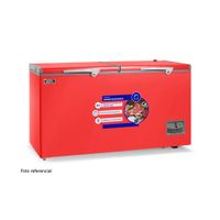 Congelador Horizontal TFI-4402RE - 440 Litros, Rojo Ilumi (MUNDO ELECTRONICO)
