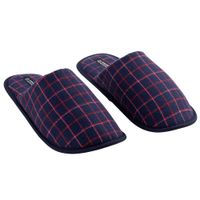 Pantuflas básicas cuadros SINGULAR Hombre