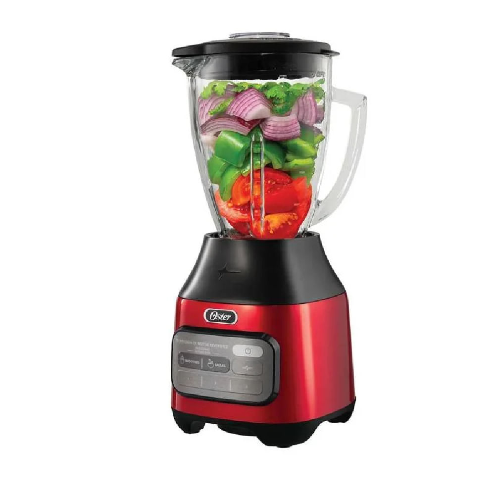 Licuadora Oster BLSTPEG-CRT con Vaso de Vidrio Boroclass y Cuchilla de Acero Quirúrgico (MUNDO ELECT