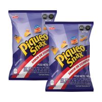 Pack Snacks de Papa Maíz y Trigo PIQUEO SNAX Bolsa 190g x 2un