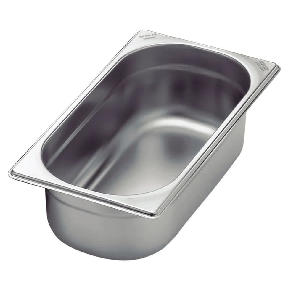 Bandeja Gastronómica 1/3 Acero Inox 10019087 (MUNDO ELECTRONICO)