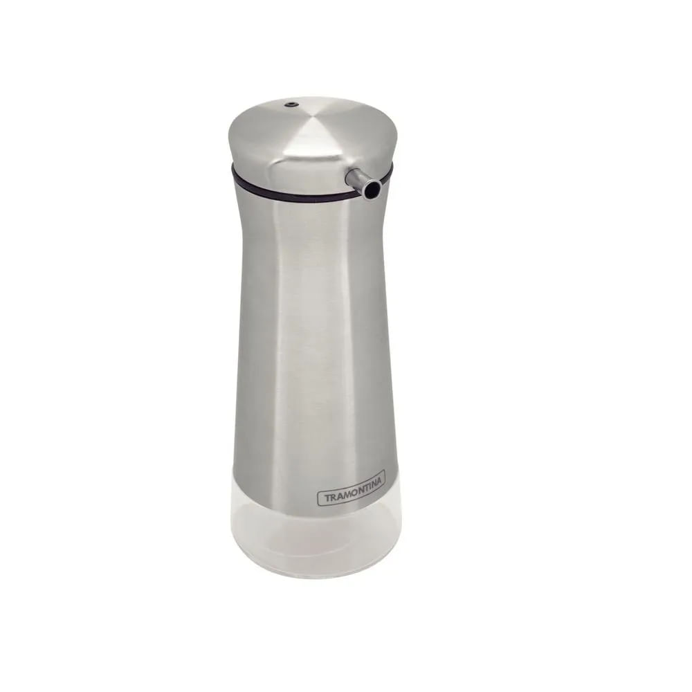 Dispensador de Vinagre/aceite Tramontina Realce 250mL 61119/100 - Acero Inoxidable, Alta Calidad (MU
