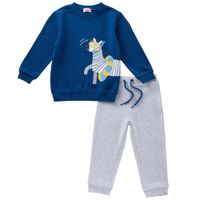 Conjuntos Polera Manga Larga + Pantalón 4 Bebé Niño BABY EUREKA