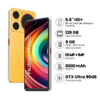 Celular ZTE Nubia Music Libre | Pantalla 6.6"" HD+ | 128 GB + 4 GB RAM Expandible
