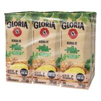 Bebida de Piña GLORIA Caja 200ml Paquete 6un